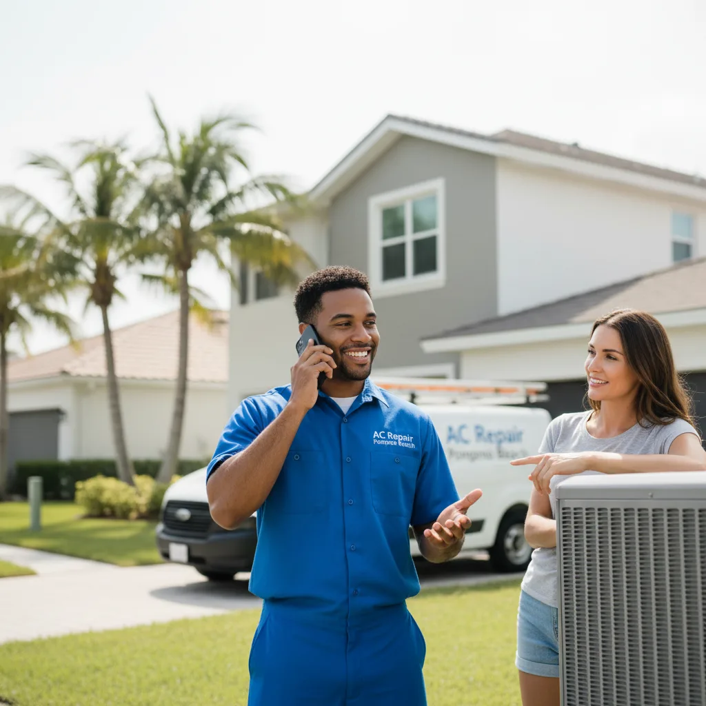 AC Repair Pompano Beach customer support in Pahala